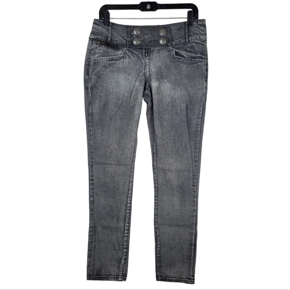 Brama gold women's straight leg gray wash jeans size 9/10